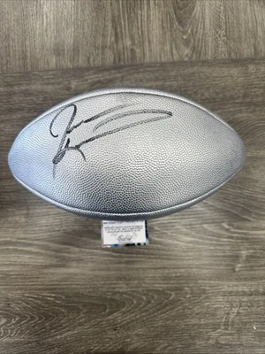 PHILADELPHIA EAGLES/ TENNESSEE TITANS STAR JEVON KEARSE SIGNED FOOTBALL W/ COA - Image 1 of 3