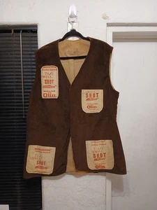 Vtg Winchester Trailblazer Corduroy Vest Mens Sz L SHOOTING Small Game Hunting  - Picture 1 of 12