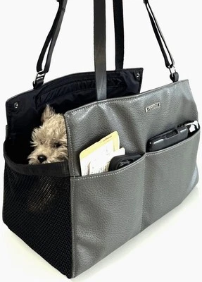 Uni Sexo Cómodo Bolso para Perros, Almacenamiento para Usted y las Necesidades de su Cachorro Hecho en EE. UU. Foto 1 de 4