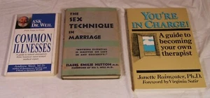 Lot of 3x Books: You're in Charge, Sex Technique in Marriage & Common Illnesses - Picture 1 of 8