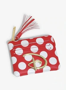 Loungefly Disney Logo Polka Dot Cardholder – NEW - Picture 1 of 3