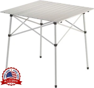 Mesa Plegable Portátil De Aluminio Para Camping Y Comidas Al Aire Libre Nuevo - Imagen 1 de 8