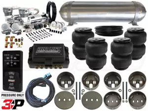 Kit completo de suspensión neumática - 1991-1996 Impala, Caprice NIVEL 4 con elevador de aire 3P - Imagen 1 de 3