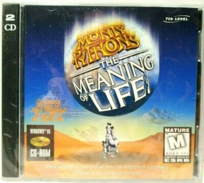 1997 MONTY PYTHON The Meaning of Life CD-ROM GAME for PC Win 95 - NEW & SEALED - Image 1 of 2