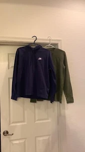 (2) mens long sleeve shirts size small both for (1) price - Picture 1 of 9