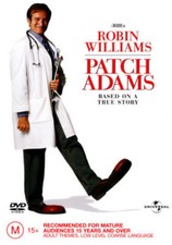 Patch Adams DVD ROBIN WILLIAMS BIOGRAPHY TRUE STORY BRAND NEW R4