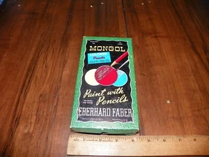 Vintage Eberhard Faber Mongol Buntstifte Box Nr. 747 - Bild 1 von 3