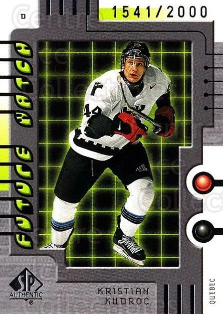 1999-00 SP Authentic #126 Kristian Kudroc - Image 1 of 1