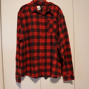 Canyon Creek Flannel Shirt Men XL Canyon Creek Red Plaid - Picture 1 of 5