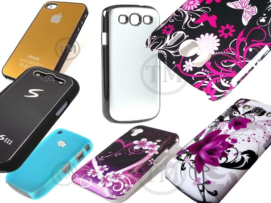 Slim Hard Back Pretty Designs skin case cover for Apple Blackberry Samsung Sony - Image 1 of 1