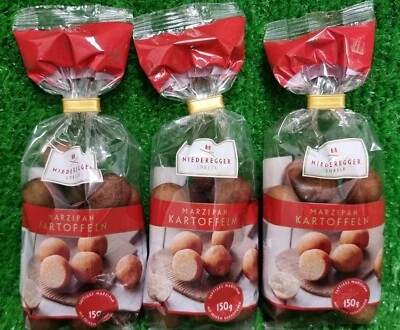(43,56€/kg) 3x Niederegger saftige Marzipan Kartoffeln Kakaopulver 150gVersand0€ - Bild 1 von 4