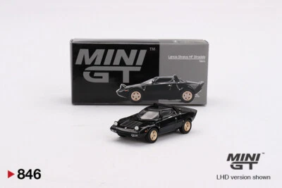 Литая модель MINI GT 1:64 Lancia Stratos HF Stradale Nero MGT00846-2I - Изображение 1 из 4