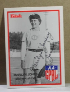 AAGPBL "MARILYN JONES" SIGNED CARD #96 - Picture 1 of 2