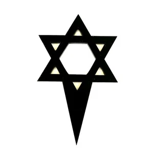 Star of David Cake Toppers, Various Colours, Sizes & Personalised Options - Picture 1 of 5