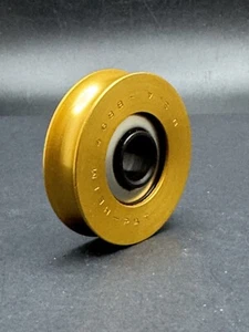 U Groove Ball Bearing Roller 10mm Bore 38mm OD 10mm Wide Guide Wheel HEIM 4688 - Picture 1 of 7