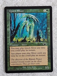 MTG Quick Sliver - Legions (LGN) #136 2003 Magic the Gathering Card Near Mint - Picture 1 of 6
