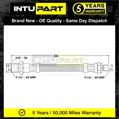 Manguera de embrague frontal izquierdo IntuPart 1.8 3.5 IntuPart GVP1001 se adapta a MG MGB 1962-1980 Foto 1 de 4