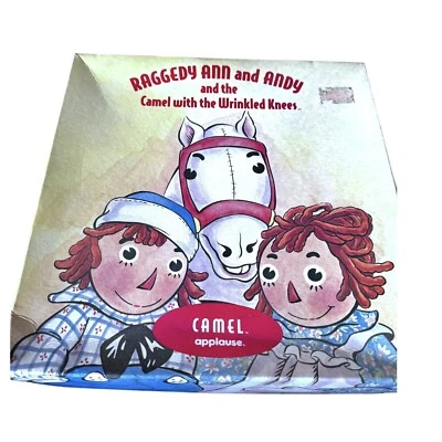 Vintage Raggedy Ann And Andy Camel With The Wrinkled Knees Tags And Certificate - Image 1 of 4