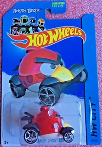 Hot Wheels Angry Birds #82/250 Red Long Card - Picture 1 of 1