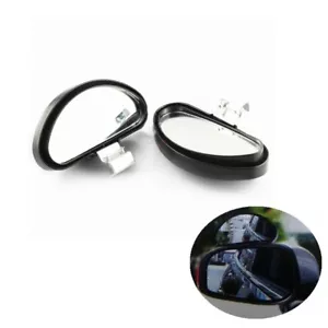 2x Safety Wide Angle Spot Car Mirror Driving Instructor Learner Adjustable Blind - Imagen 1 de 5