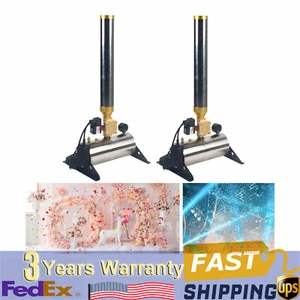 2 Pcs Shot Streamer Launcher Confetti Machine Remote Wedding Party Stage 110V - Bild 1 von 21