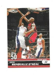 SHAQUILLE O'NEAL 2008-09 TOPPS 50° ANNIVERSARIO MIAMI HEAT CARD SPEDIZIONE GRATUITA - Foto 1 di 2