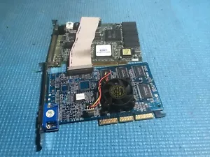 Scheda video Nvidia TNT2 Vanta 16mb AGP e scheda decoder DVD CineMaster C con cavo - Foto 1 di 23