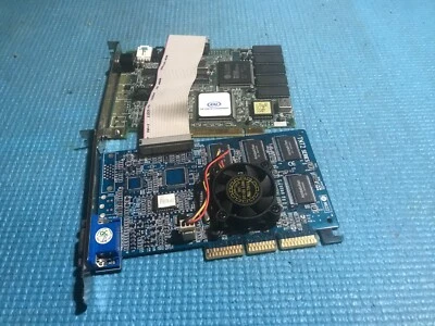 Nvidia TNT2 Vanta 16mb AGP Video card & CineMaster C DVD Decoder Card w/cable - Image 1 of 4