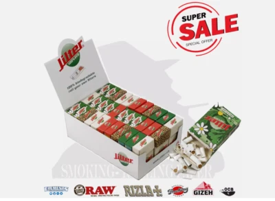 Jilter Filtri Biodegradabili per Rolling – 1 Scatola (33 Pacchetti Tips) - Image 1 of 3