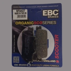 EBC Organic REAR Disc Brake Pads (1 Set) Fits SYM H / HD 200 (2003 to 2015) - Picture 1 of 5