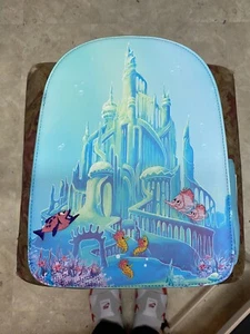 Lounge Fly Disney Little Mermaid Ariel Under The Sea Backpack Bag - Picture 1 of 4