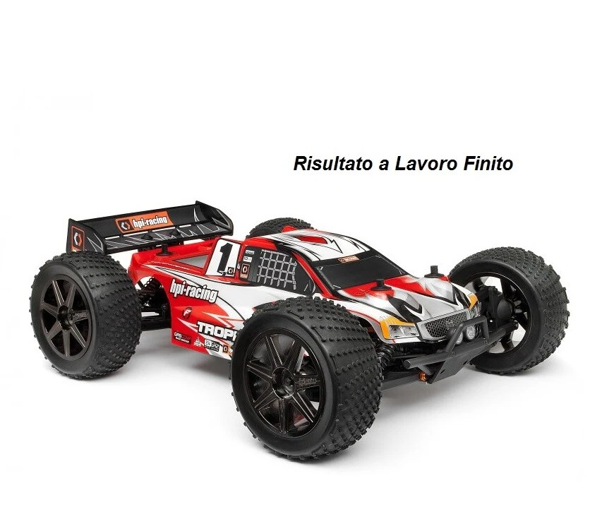 HPI 101717 Carrozzeria Trophy Truggy 1/8 Trasparente HPI TROPHY TRUGGY FLUX - Immagine 1 di 1