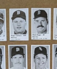 1989 1990 1991 MLB All-Star Game Program Player Cuts - U Pick a player