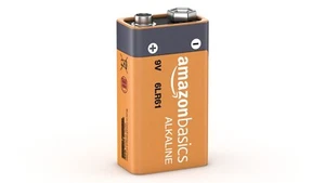 Amazon Basics 1 Pack 9 Volt Performance All-Purpose Alkaline Batteries NEW - Picture 1 of 2