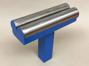 3/4 Zoll winterhart 4 Zoll Schmied Amboss Boden voller Äderung Blatt Rillwerkzeug 3/4 Zoll D - Bild 1 von 6