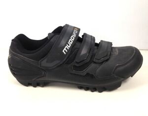 Men's Muddyfox Sports Cycle Shoes J003 Black UK Size 9 #141