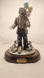 EMMETT KELLY JR My Favorite Things Clown w/Puppies & Balloons Figurine 4712/9500 - Picture 1 of 11