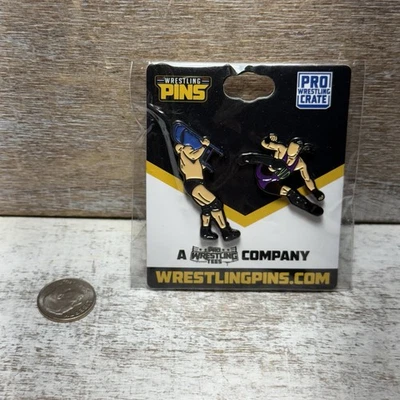 Pin de lucha libre profesional A Wresting Tee Company STONE COLD, ROB VAN DAM Foto 1 de 4