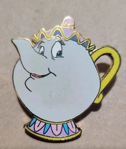 Disney Pin Beauty and the Beast Core Pins (Mrs. Potts) AS IS #7539 - Picture 1 of 2