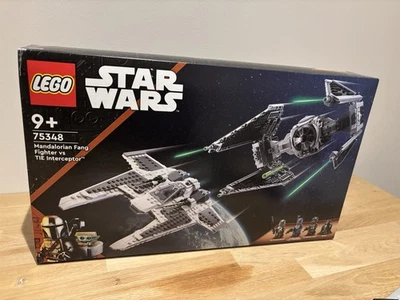 LEGO Star Wars: Mandalorianischer Fang Fighter Vs. Tie Interceptor (75348) NEU - Bild 1 von 4