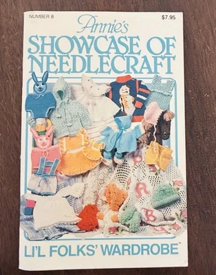 Vintage Annies Showcase of Needlecraft Crochet Pattern Booklet #8 Baby Wardrobe - Image 1 of 4