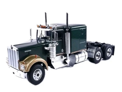 1/18 road kings kenworth Truck Green And Gold - Image 1 of 4