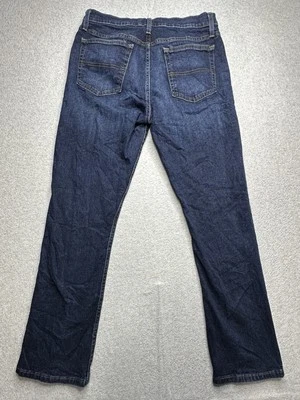 Members Mark Jeans Adult 32x30 Blue Denim Straight Fit Premium Normcore Mens - Image 1 of 4