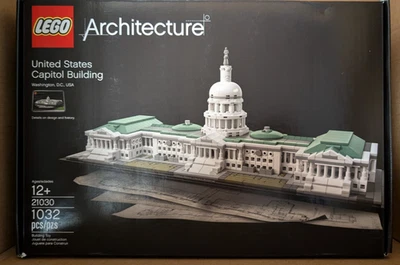 LEGO Architecture 21030 United States Capitol Building – New & Sealed | Retired - Image 1 of 2