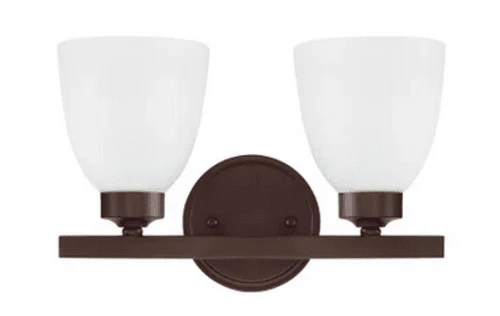 Tocador de baño Capital Lighting 114321-333 Jameson 2 luces 13" de ancho - bronce Foto 1 de 1