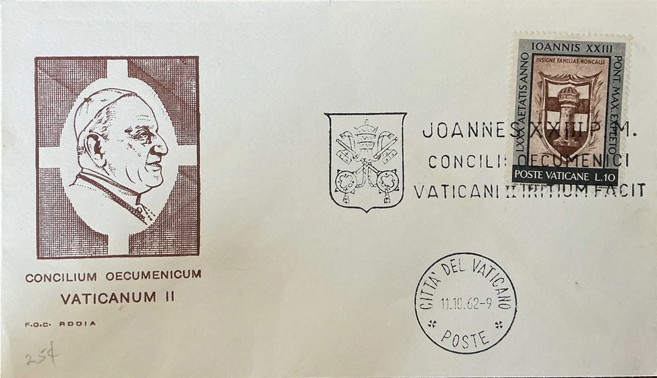Vatican Post Pope John Paul 23 Vatican II - Image 1 of 1