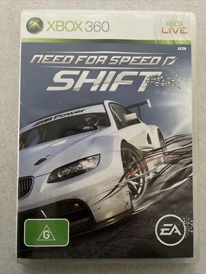 Need for Speed: Shift (Microsoft Xbox 360 PAL, 2009, EA) Includes Manual - Image 1 of 3