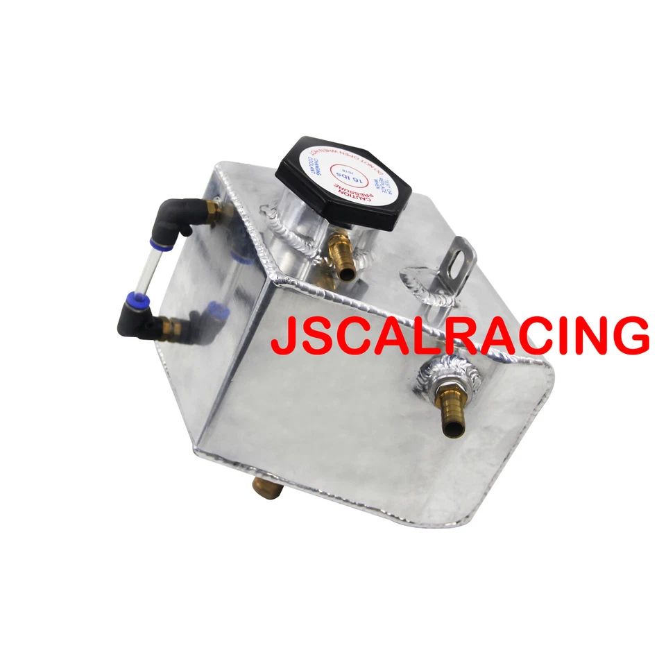 Tanque de desbordamiento de expansión para Mini Cooper 2002-2008 03 04 05 06 refrigeración de aluminio Foto 1 de 4