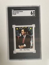 1988-89 Panini Spanish Sticker Pat Riley #272 (All-Star) SGC 6
