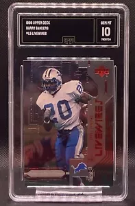 1999 Upper Deck Barry Sanders Livewires GMA 10 Detroit Lions - Foto 1 di 2